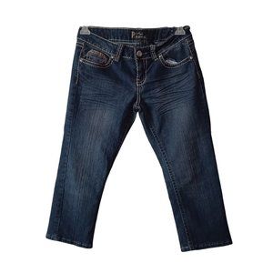 Girl's Prestige Edge Blue Cropped Jeans- Size 9/10
